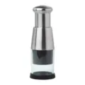 Stainless steel manual garlic press chopper kitchen tool for ginger chili mincer slicing. - Stainless Steel Chopper