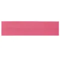 Solid color pink athletic headband detail view, elastic fabric texture close-up for fitness yoga - Pink