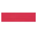 Solid red elastic sports yoga headband sweatband premium fabric texture detail view. - Rose Red