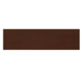 Detailed close-up view showing the dark brown solid color elastic sports headband fabric. - Coffee
