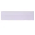 Solid color elastic sports headband detail, breathable fabric for yoga and fitness running. - White
