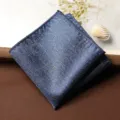 Fazzoletto da Taschino / Stampa Neve Blu