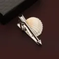 Fermacravatta argento a freccia per uomo abito formale business, elegante accessorio. - Scatola regalo / Freccia di Cupido