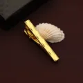 Gold tie clip for men business formal wear simple metal tie pin classic suit accessory fashion - New903 (LDJXK01) / Gold