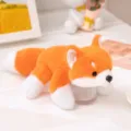 Cute orange and white fox plush toy stuffed animal soft doll desktop companion decor gift - Red Fox