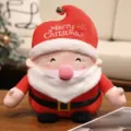 Peluche de Père Noël mignonne poupée en tissu cadeau de fête décoration festive - Père Noël / 20cm