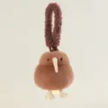 Kiwi bird plush toy keychain cute brown animal bag charm pendant fluffy stuffed doll accessory - Kiwi Bird