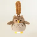 Cute Owl Plush Night Light with Hanging Cord Stuffed Animal Toy for Kids Room Decor - Owl
