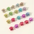 Mini ster haarspelden metalen haarklemmen schattige haaraccessoires voor kinderen meisjes set - Pentagram