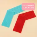 Silicone brick wood grain fondant mold baking tool embossing mat for cake decorating. - Tree Bark Pattern Style (KS-23-B) / Light Blue