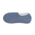Solid color low-cut no-show socks for men and women, breathable thin cotton boat socks for summer. - 36-42 / Denim Blue
