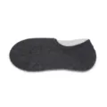 Solid dark grey low-cut invisible socks for women and men, comfortable daily wear item. - 36-42 / Dark Gray