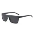 Occhiali da sole sportivi polarizzati anti-UV da uomo con montatura lavorata per ciclismo. - Montatura Grigia Lente Grigia