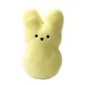 Close-up detail of the yellow plush bunny toy, soft texture and cute shape design. - Normal Packaging / Light Yellow Rabbit