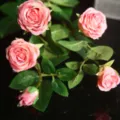 Artificial pink roses bouquet silk flowers for home decor living room table decoration - Pink