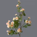 Bouquet di fiori di rose artificiali, composizione floreale rosa per decorare il soggiorno. - Champagne