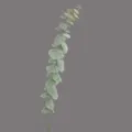 Artificial eucalyptus branch single stem fake green plant vintage style for home interior decor - Small Single Branch Eucalyptus / Autumn Green