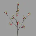 Artificielle branche unique de mini pomme arrangement floral décoratif pour la maison - Rose