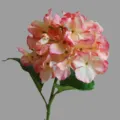 Artificial Hydrangea Flower Single Branch Fake Bouquets Wedding Home Room Decor Pink - Light Pink