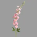 Artificial pink delphinium flower branch for home decor, hotel, and living room decoration - Pink