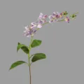 Künstlicher Klerodendron Blumen Zweig Deko Pflanze für Wohnzimmer Tisch Dekoration - Lila