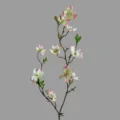 Artificial dogwood branch fake flower for home decoration indoor floral arrangement decor - Champagne