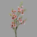 Beautiful artificial plum blossom flower branch for home decoration and floral arrangement. - Deep Pink