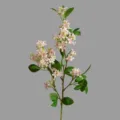 Artificial sweet osmanthus flower branch pink white home decor table floral ornament SKU - Pink