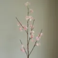 Artificial cherry blossom branch pink silk flower home decor table centerpiece floral arrangement - Pink