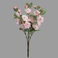 Artificial pink camellia flower bouquet faux floral arrangement home table decor variant. - Light Pink
