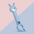 Leuke konijn multifunctionele 4-in-1 flesopener antislip bier blikopener handig tool - Noords Blauw