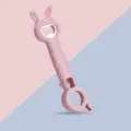 Roze schattige konijn multifunctionele 4-in-1 flesopener en handige praktische opener. - Noords Paars
