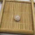 10mm Natural Stone Pumpkin Bead Carved Agate Crystal DIY Jewelry Accessory for Earrings - Agate
