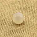 Pietra Naturale Agata Bianca Perla Foro Grande 20mm DIY Gioielli Braccialetto Accessorio - Agata