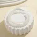 Perline tonde in cristallo di pietra naturale 6mm per gioielli fai da te, semitrasparente. - Filo di Perline Tonde 6mm / Agata