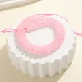 Natürliche rosa Kristall Edelstein Perlen für DIY handgemachte Armbänder Schmuck 6mm. - 6mm Runde Perle Strähne / Rosenquarz