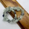 Natural fluorite heart loose beads green purple crystal DIY jewelry making accessory - Fluorite Approx. 38 Beads/String