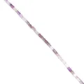 Close-up detail of natural crystal amethyst tube beads, perfect for DIY jewelry making crafts. - 2*4mm / Amethyst