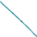 Blue tube gemstone beads detail close-up, smooth cylinder shape for DIY jewelry making accessories. - 2*4mm / Dyed Aquamarine Chalcedony