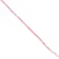 Close-up detail of pink crystal tube loose beads for DIY jewelry making and crafting accessories. - 2*4mm / Synthetic Watermelon Red