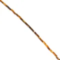 Natural stone tube beads 2x4mm cylindrical loose beads for DIY handmade jewelry accessories - 2*4mm / Tiger's Eye