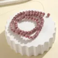6mm lila Kristall Perlen Edelstein rund für DIY Armband Schmuckherstellung Zubehör - 6mm Runde Perle Strähne / Braunes Katzenauge