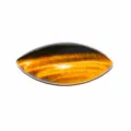 Gemma naturale occhio di tigre cabochon taglio marquise per montatura anelli e gioielli - Occhio di tigre