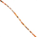 Natural stone tubular beads orange agate cylindrical loose beads DIY jewelry parts - 2*4mm / Crazy Lace Agate