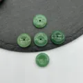 Perles de jade cristal vert naturel 15mm pour bracelets et pendentifs de bijoux faits à la main. - Aventurine Verte