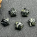 12mm Faceted Star Stone Beads DIY Natural Gemstone Star Pendants Jewelry Making Accessories - Bird Stone