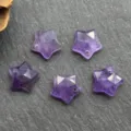 12mm faceted star amethyst crystal pendant diy handmade jewelry making necklace earrings charm - Amethyst