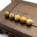 Natural stone round beads undrilled 10mm DIY crystal semi precious stone jewelry making details - Jasper