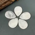 Pendentif en cristal de quartz rose en forme de goutte pour la fabrication de bijoux DIY - Quartz Rose (1 Pièce)