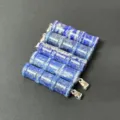 Natürlicher Lapislazuli Bambus Anhänger DIY Halskette Schmuck Zubehör Halbedelstein Stein. - Lapislazuli (1 Stück)